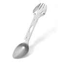 Multifunctional Stainless Steel EDC Spork Fork Spoon Bottle Opener for Picnic