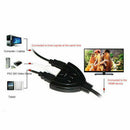 Lovoski HDMI Switch Switcher Selector Splitter 3Port Hub Box 1080P For HDTV