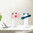 Cartoon Mouse Portable Mini USB Fan Rechargeable Handheld Small Fan (5pcs) A