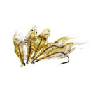 5 pieces 2g 4cm flexible Super-lightweight shaped shrimp bait smell fish sh B6J3