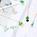 1x Cute Cactus Bookmarks For Books Paper Page Marker Stationery School Supplies