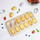12Cup Shell Shaped Nonstick Madeleine Pan Carbon Steel Mold Baking Mould To D6E3