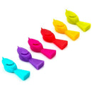 6PCS Silicone Bird Tits Wine Glass Mark Wine Glass Recognizer Cup Distinguish Gw