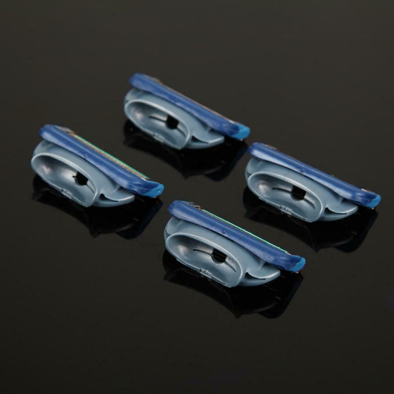 4pcs/lot Men Face 5-Layer Sharp Hair Beard Shaving Blades for Razor