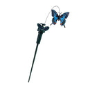 4PC Lifelike Solar Planter Dancing Butterfly Stakes Home Garden Decor