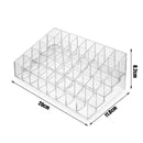 40 Slot Lipstick Holder Display Stand Cosmetic Organizer Acrylic Case D8X7