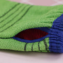 1Pc Exfoliating massage glove body-scrub glove bath skin care bath glove green3C