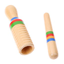 Small Single-threaded Ring Percussion Cylinder Croak Barrel Musical Toys