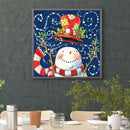 Snowman Diamond Painting 5D DIY Full Round Drill Xmas Pictures (B2093)