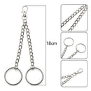 18cm Trousers Hipster Metal Hip Hop Jewelry Pants KeyChain Wallet Chain BeltTEU