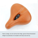 Seat Cushion Mountain Bike Shock Absorption Bicycle Saddle Leopard Print Soft