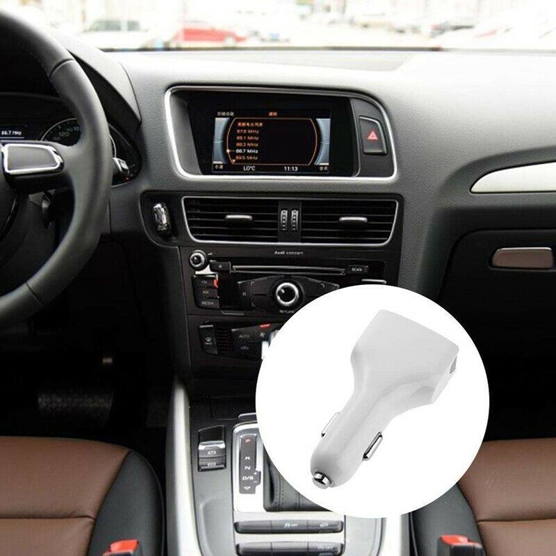 Quelima Qc3.0 Quick Phone Charge Adapter 4 Usb Port Car Charger Fast Smart  J6C9