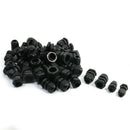 50PCS PG7 PG9 PG11 PG13.5 PG16 Black Plastic Waterproof Cable Glands