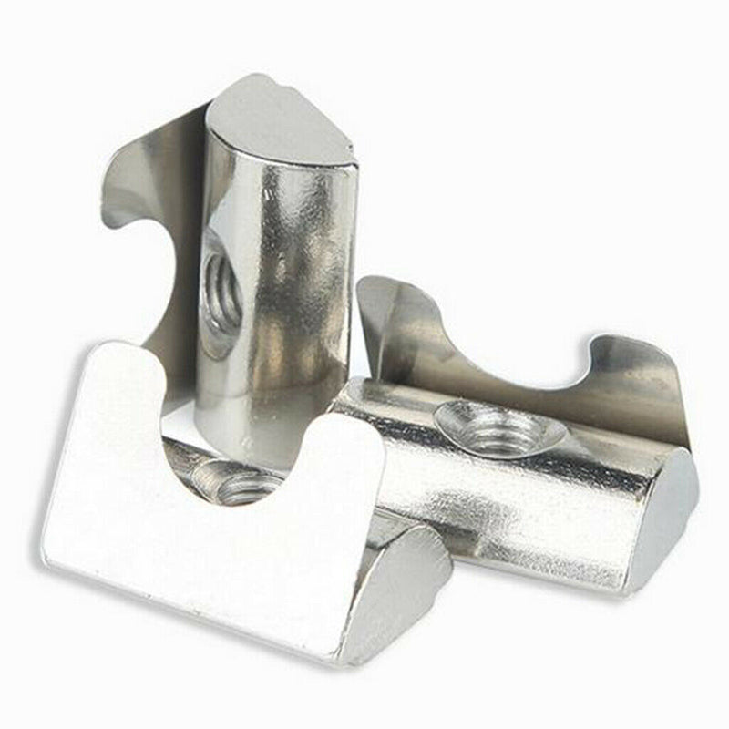 50x Thread Tee Nut Spring for 30/40 Series Standard Extrusion Slot M4-M8 M4