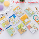 Cartoon Note Pad Pocket Portable Learning Note Supplies 100 Pages Memo Pad OZ