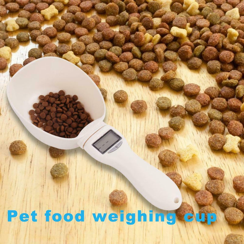 800g/1g Pet Food Scale Dog Feeding Water Scoop Kitchen Measuring Spoon Cup