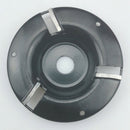 3 Teeth 100mm Turbo Plane Wood Carving Disc Multifunction Milling Cutter An