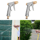 2 Garden Hose Nozzle Hand Sprayer Heavy Duty Metal Water Spray Gun