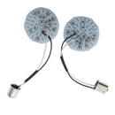 2pcs New 2 Inch Motorcycle  LED Turning Light Panel Replacement Yellow