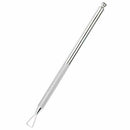 Cuticle Pusher Stainless Steel e-ShapeCuticle Peeler Scraper Remove Gel Nai Q6T7