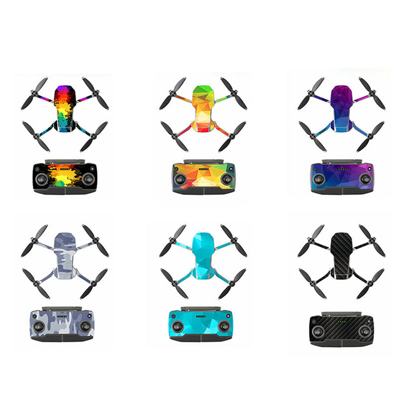 6pcs Protective Film PVC Stickers Full Cover Skin for DJI Mavic Mini Drone