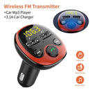 BT21-B Car Bluetooth FM Transmitter Handsfree MP3 Player Dual USB Charger