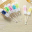 Brush Cleaner For Bottle Pipe Tube Cleaning Nylon Cleaning Brushes 30 Metal D3F1