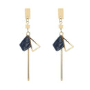 Earrings Fashion Jewelry Simple Temperament Geometric Drop Earrings Hollow