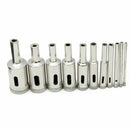 1X(20 Pieces Diamond Holesaw Drill Bit Set For Glass, Tile, Jewelry Diy, Ex