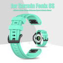 20mm Wrist Strap Silicone Quick Release Sports Watch Band for Garmin Fenix 6S