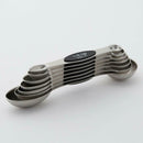 Chef Magnetic Measuring Spoons Set, Dual Sided, Stainless Steel, Fits in Sp