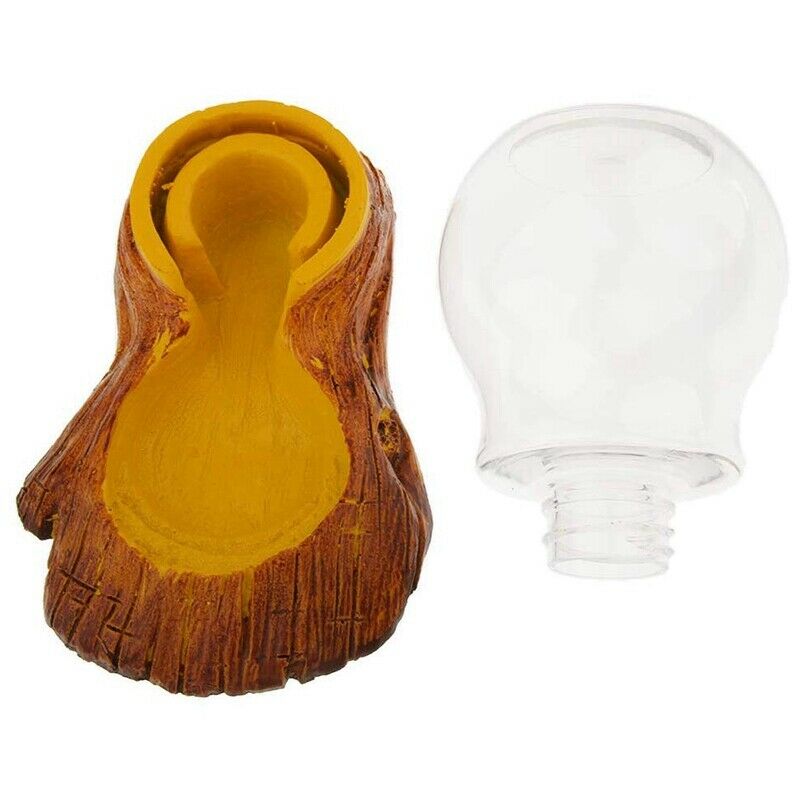 Reptile Amphibians Automatic Waterer Turtle Basin Dish Lizard Water Feeder