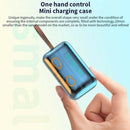 Mini Invisible Wireless Earbud Headphones Stereo HiFi with Mic for Sports