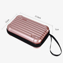 New Mini Suitcase Cosmetic Bag Women Travel Waterproof Toiletry Storage ABS