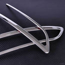 Pair Rear Fog Light Lamp Frame Cover Trim fit for BMW 5 Series F18 F10 2011-2015