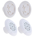 Pack of 4 Above Ground Pool Complete Return Inlet Outlet Jet Fitting with