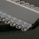 Home DIY Portable Polish 24 Nail Art Design Tips Practice Display Removable Rack