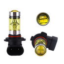 2pcs 9005 HB3 100W Yellow LED Fog Driving Light DRL Lamp Automotive