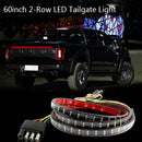 60inch 2-Row LED Reverse Brake Signal Tailgate Light Strip Bar for PickupTruckOZ