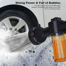 Adjustable Foam Sprayer, Car Foam Sprayer+4 Adapter With 8 Water Patterns F