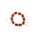 For Electric Guitar Bass Dark Red Guitar Capacitors Tone Caps 223J S630V 10pcs