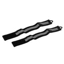 Bicycle Safety Ankle Leg Strap Cycling Running Riding Pants Band Leg Strap Black