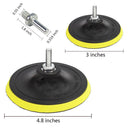38Pcs Polishing Pad Kit Buffing Pads Car Care Polisher Waxing Polishing Set V7K9