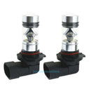 2x 9005 HB3 9145 H10 6000K 100W LED Cree Projector Fog Driving Light Bulb White
