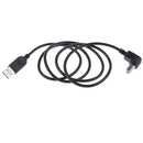 4Pcs USB2.0 Male To Type B 90Degree Different Angle Extension Adapter Cable