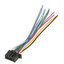 2 Pieces 16-pin Wiring Harness 16 Cm Car Audio Power Plug For Pioneer 2350