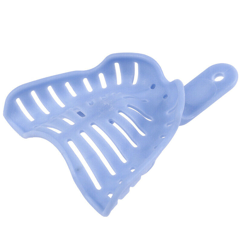 6Pcs Colorful Dental Impression Trays Plastic Materials Teeth Hol Ew