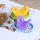 Pill box holder medicine storage container case for travel 2 grids seal  LJ