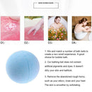 Bath Salt Ball Body Skin Whiten Stress Relief Bubble Shower Bombs (Blue) A