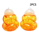 2pcs Beehive Wasp Trap Hornets Repellent Home Garden Plastic Hanging Bee Catcher